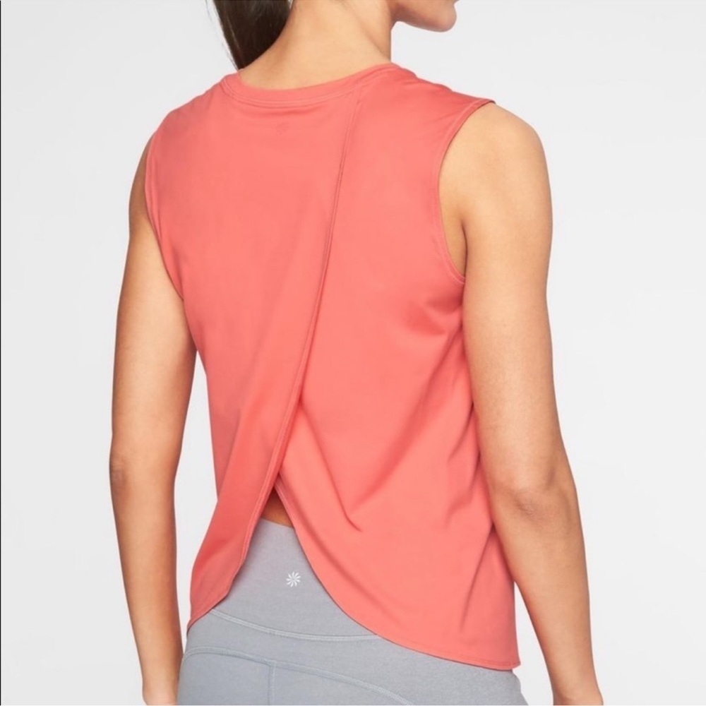 Athleta Sunlover UPF Tank Coral Size Small #777966-15‎